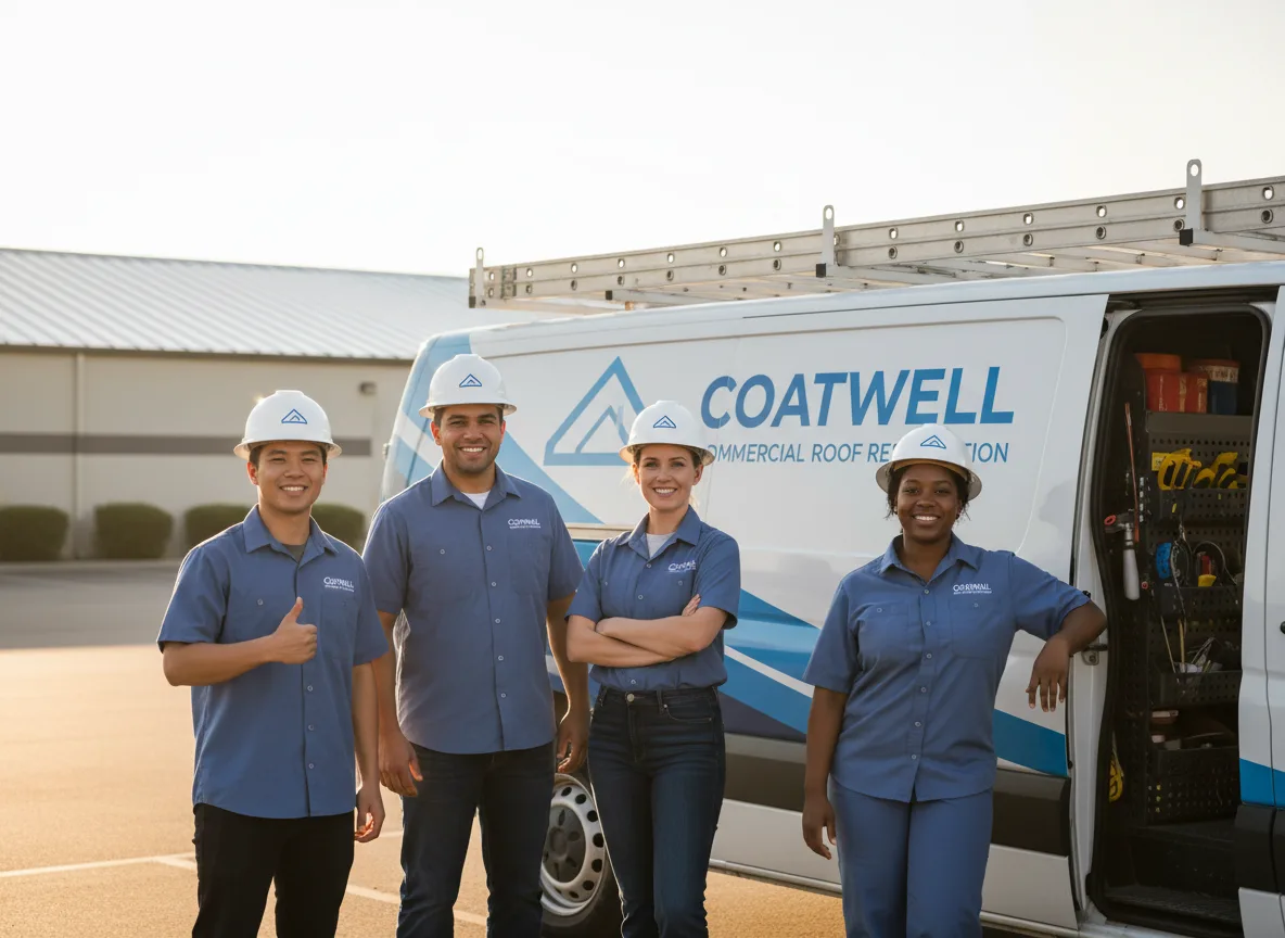 Commercial roof coating company in Fort Towson, OK